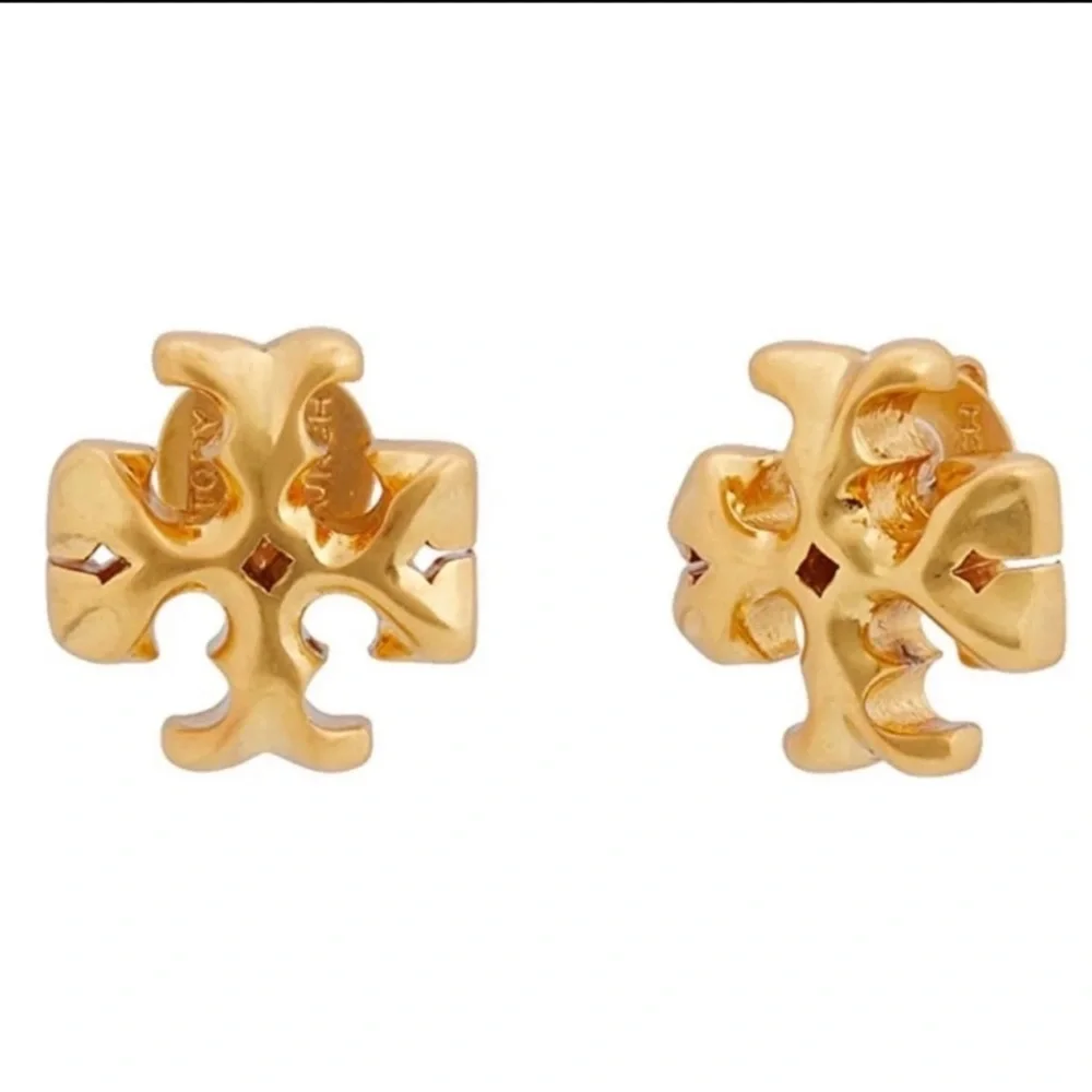 🎁 NEW Tory Burch Roxanne Large Stud Earrings. NWT $149